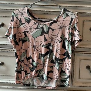 Aeropostale floral crop top